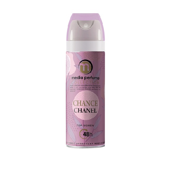 اسپری خوشبو کننده بدن زنانه مدیا مدل  CHANCE CHANEL